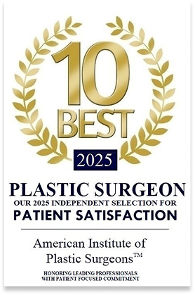 10 Best 2025 Plastic Surgeon Our 2025 independent selection for Patient Satisfaction American Institute of Plastic Surgeons Honoring Leading Professionals with patient focused commitmet